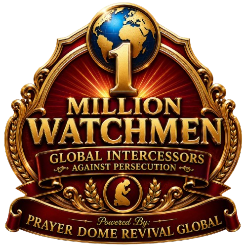 1 Million Watchmen β Global Intercessors Against Persecution. Powered by Prayer Dome Revival Global.